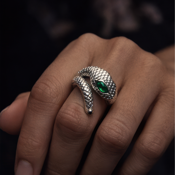 Sterling Silver Snake Ring