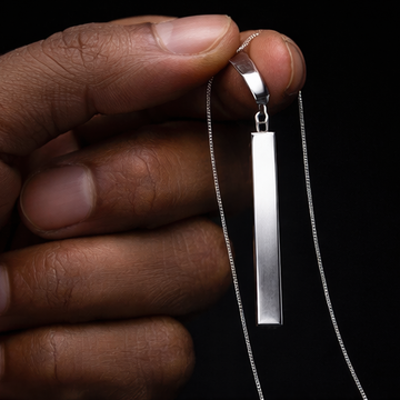 Stainless Steel Midnight Charisma Pendant